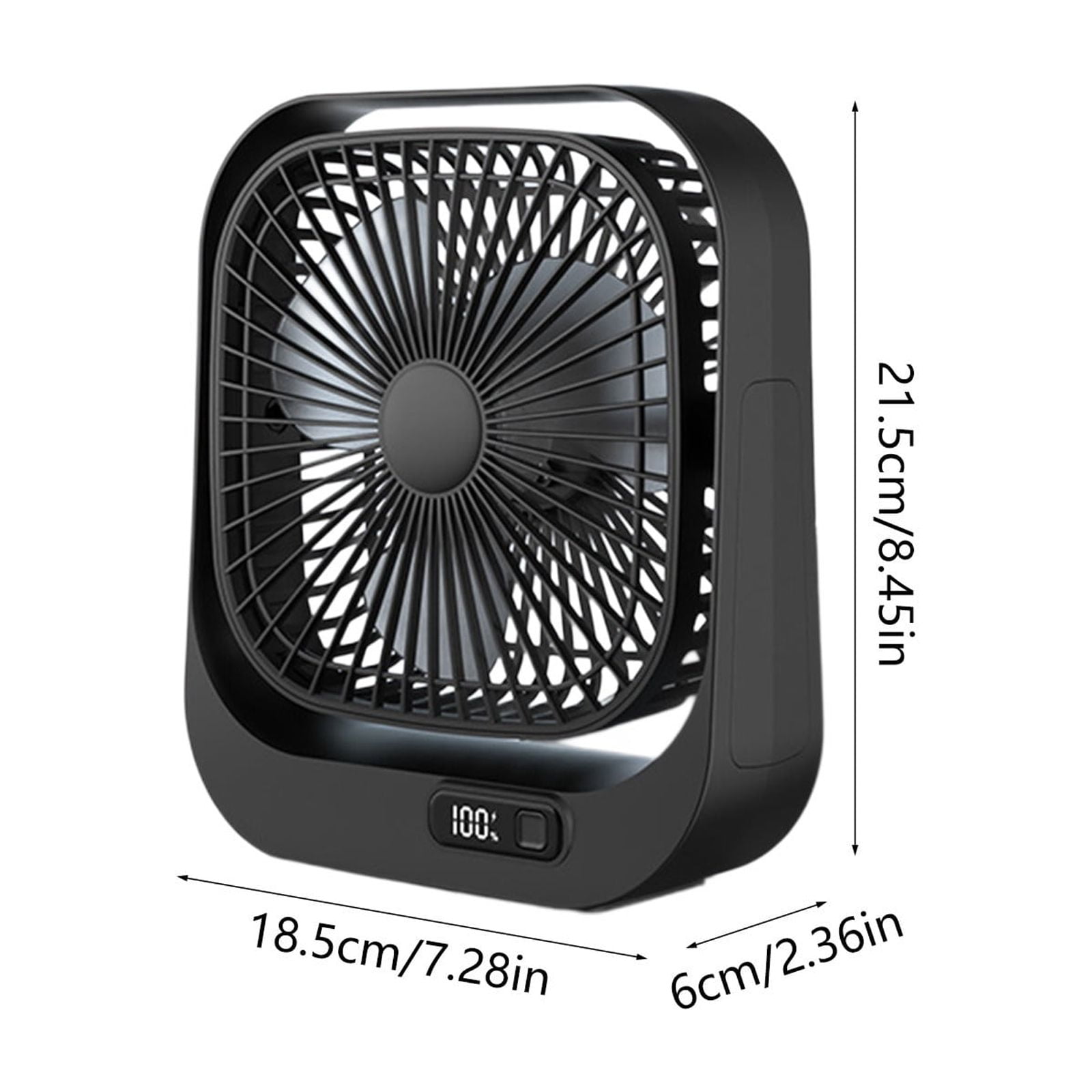 Bwiyojiz Kitchen & Dining Desktop Mini Fan Wind Power Home Office Small Charging Plug Circulation, Gifts for Friend
