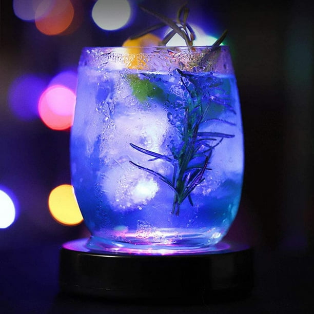 Led cheap drink coasters