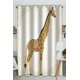 thumbnail image 1 of ABPHQTO Boho Jirafa Animal África Naturaleza Zoo Paisley Doodle Grommet Blackout Cortina Cortinas para oscurecer la habitación 130x210 cm (One Piece), 1 of 1