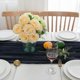 thumbnail image 4 of Blue Table Runner, 90x300 cm, in Dark Blue, Washable Table Runner, Wedding Table Decoration, Table Strip 3 m, 4 of 4
