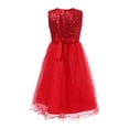 thumbnail image 2 of Richie House Girls' Sequined Party Dress RH2264, 2 of 2