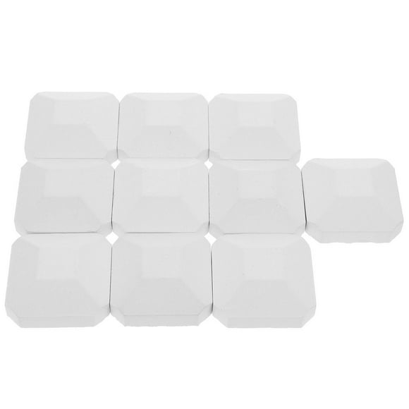 CHUANK 10 Pcs Briquettes de Remplacement pour Barbecue à Gaz, Briquettes Cordierite, Briquettes Auto-Nettoyantes pour Grill à Gaz et Cheminée