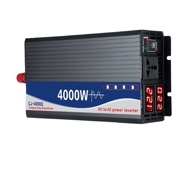 Pure Sine Wave Inverter 4000W Power Solar Car Inverters Voltage Converter ,Easy to Use