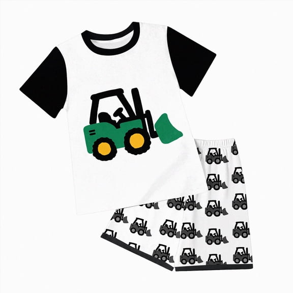 5-6 Years Child Toddler Boy Girl Summer 2 Piece Outfits Short Sleeve T Shirts Top And Shorts Clothing Sets 6-12 Months 12-24 Months 2T 3T 4T 5T 6T 7T Boy Gift Set