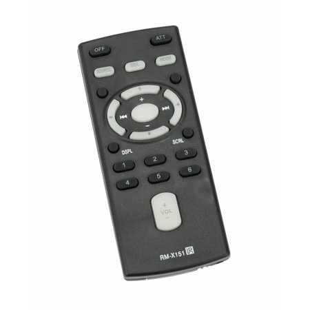 New RM-X151 Replace Remote for Sony CD Player CDX-GT200 CDX-GT20W CDX-GT300
