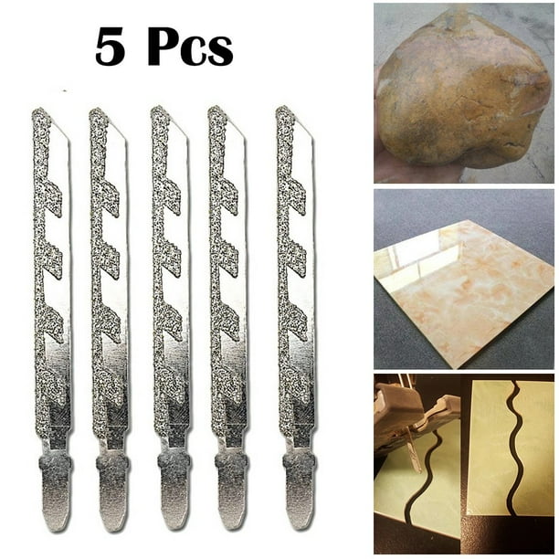 MYG 5 Diamond Coated Jigsaw Blade Reciprocating Saw Blades for