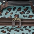 thumbnail image 4 of Set de equipaje Rockland Fashion Softside Upright Blue Leopard, 4 of 6