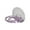 #3-Purple【Plastic Storage Rack x1】, variant on Toothbrush Holder Razor Organizer, Punch-free Self-adhesive Wall Mounted Bathroom Bracket for Toothpaste and Personal Care Items, Hygienic Water-resistant Design, Topliu