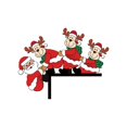 thumbnail image 2 of Festive Christmas Door Archway for Porch Entryway Garden Home Indoor and Outdoor Holiday Window Hanging Ornament, 2 of 7