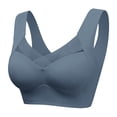 thumbnail image 4 of Womens Wireless Seamless Bras，Best Bras T-Shirt Bra Wireless Pushup Bra Seamless Bras For Women Everyday Bras Yoga Bra Unlined Bra No Wire Bras For Women Stretchy Bra Boody Bra For Women, 4 of 4