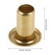 thumbnail image 2 of EXHUMKY 100Ud Rivets Para Arpa Dorados Tubo Hueco Con Estructura De Fijación Segura, 2 of 6