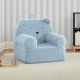 thumbnail image 2 of GAP babyGap Sherpa Bear Chair - Greenguard Gold Certified,Powder Blue, 2 of 15