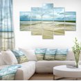 thumbnail image 1 of Bas Marée à Mont Saint Normandy - Impression d'Art Mural Paysage Surdimensionné, 1 of 3
