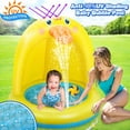 thumbnail image 2 of Popolic Inflatable Swimming Pools, Duck Baby Double-Layer Bubble Base, 2 of 7