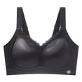 thumbnail image 4 of Afdoent Bras for Women Wireless No Underwire Bra for V Neck Lace Supportive Seamless Comfortable Tshirt Bra, 4 of 5