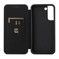 thumbnail image 6 of Allytech Galaxy S23 Ultra Wallet Case, Samsung S23 Ultra Cover, Carbon Fiber Slim Fit Shockproof Stand Protecive Anti-Scratch Cards Slots Wallet Shell Case for Samsung Galaxy S23 Ultra - Black, 6 of 8