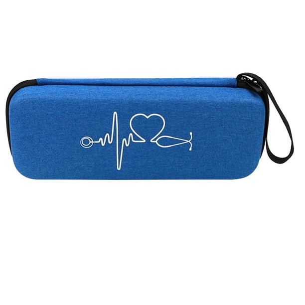 BRIGHTFUFU Estuche para estetoscopio 1pc Estuche portátil para estetoscopio a prueba de golpes Estuche para estetoscopio portátil multifuncional Compatible con 3M Litø