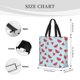 thumbnail image 3 of Fotbe Watermelon Bolsa Tote con Estampado para Mujer, Bolsos con Cremallera, Bolsa de Hombro Casual de Gran Capacidad con Bolsillos Internos, 3 of 7