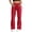 A207 Red, variant on Mifsaly Flare Yoga Pants for Women High Waisted Wide Leg Workout Trousers with Drawstring Tummy Control Stretchy Athletic Yoga Leggings Comfortable Slim Fit Activewear Performance Wear S