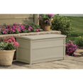 thumbnail image 3 of Suncast DB5000 50 Gallons de Stockage Extérieur Rester Boîte de Terrasse en Résine Sèche, Taupe, 3 of 6