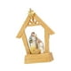 thumbnail image 3 of Escena de nacimiento de Jesús, estatua de Belén de Navidad, Base inferior estable, figura decorativa de resina para decoración del hogar, Belén, 3 of 8