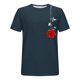 thumbnail image 4 of Camisas de Manga Larga para Hombres Imprimir Casual Cuello Redondo Blusa de Manga Corta, Camisas de Lino para Hombres, 4 of 8