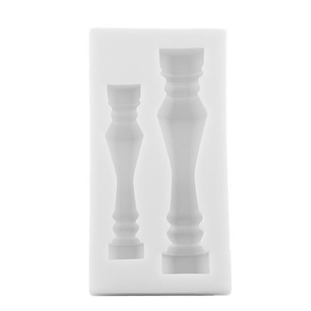 

GHOONEY 3D Silicone Candy Mold Chocolate Moulds Baking Fondant Mould Roman Column Shaped