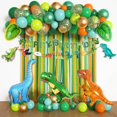 thumbnail image 1 of Set de decoración de fiesta Ouddy Dinosaur Birthday para niños, 1 of 7