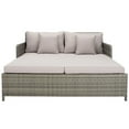 thumbnail image 4 of SAFAVIEH Cadeo Outdoor Patio Daybed, Grey, 4 of 7