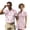 Pink Cow Print, variant on Aplkyhs Brown Leopard Matching Couple Sport Shirts Fit Plain Matching Golf Shirts for Couple Quarter Zip Mens Hawaiian Shirt for Casual Wear Breathable Fabric 4-Way Stretch