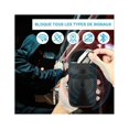 thumbnail image 3 of nipocaio 2 Pack Portable Signal Blocking Faraday Pouch Bag, Anti RFID Car Key Pouch, Anti RFID Car Key Pouch, Theft Protection Anti Vehicle Remote Control Hacking, 3 of 5