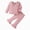H154-Pink, variant on TOWED22 Toddler Baby Infant Girls CartoonFall Clothes 2 Piece Long Sleeve Round Neck Top and Cozy Pants Set Clothes(Pink,12-18 M)