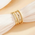 thumbnail image 6 of APSVO 4PCS 18K Gold Plated Rings for Women Non Tarnish Fashion CZ Pinky Stackable Ring Set Wedding Birthday Graduation Mothers Day Jewelry Gifts Her Teen Mom Girlfriend Adults Ideas Size 6/7/8/9/10, 6 of 7
