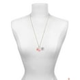 thumbnail image 3 of Delight Jewelry Resin Pink Pig - Purple Heart Nurse Strong Zoe Necklace, 3 of 4