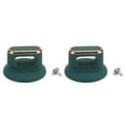 thumbnail image 1 of Transemion 2pieces Practical High-temperature Resistant Glass Lid Handle Sturdy Accessory For Cooking Green, 1 of 6