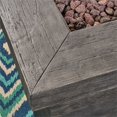 thumbnail image 6 of Afuera Living 3 Piece Outdoor Chair and Firepit Set in Brown and Beige, 6 of 10
