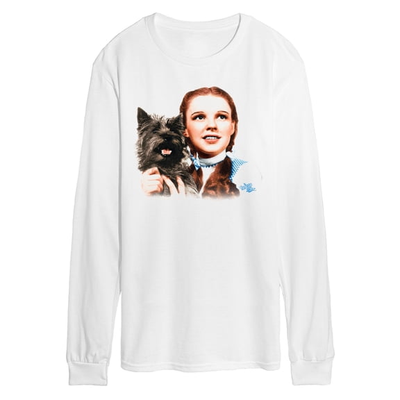 Wizard Of Oz - Dorothy And Toto - Men's Long Sleeve Graphic T-Shirt