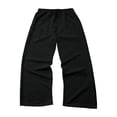 thumbnail image 7 of ibiyuan Men's Y2k Spiderweb Graphic Baggy Sweatpants Elastic Waist Wide Leg Active Track Pants Streetwear, 7 of 7
