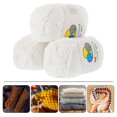 thumbnail image 7 of WEAVILUX yarn for crocheting cotton crochet knitting yarn White 3 Rolls, 7 of 7