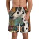thumbnail image 1 of Fotbe Abstract Dalmatian Art Trajes de Baño Estampados para Hombre, Shorts de Verano de Secado Rápido, Ropa de Playa, Bañadores-Small, 1 of 6