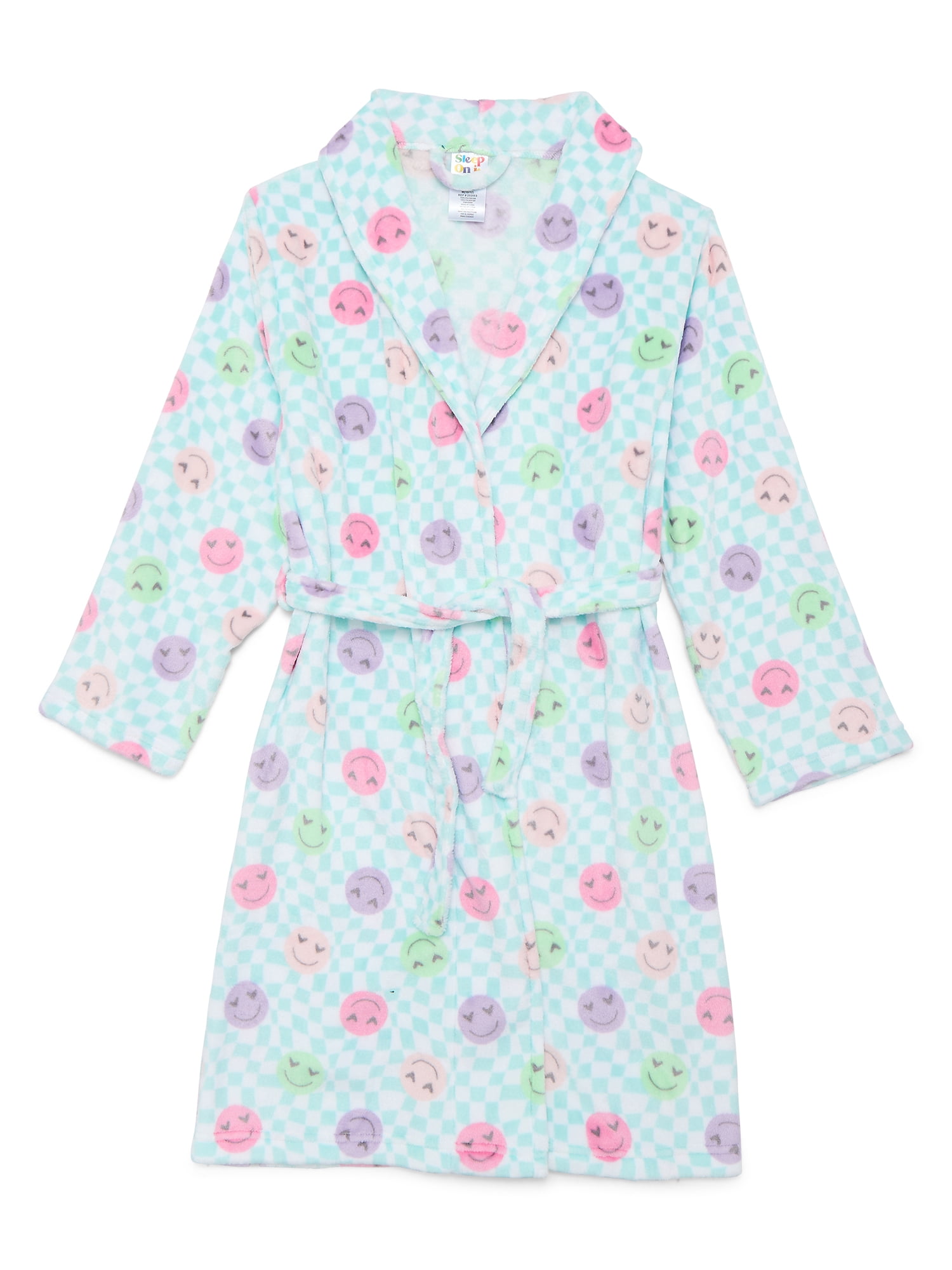 Sleep On It Girls Robe with Slippers, Sizes 7-16