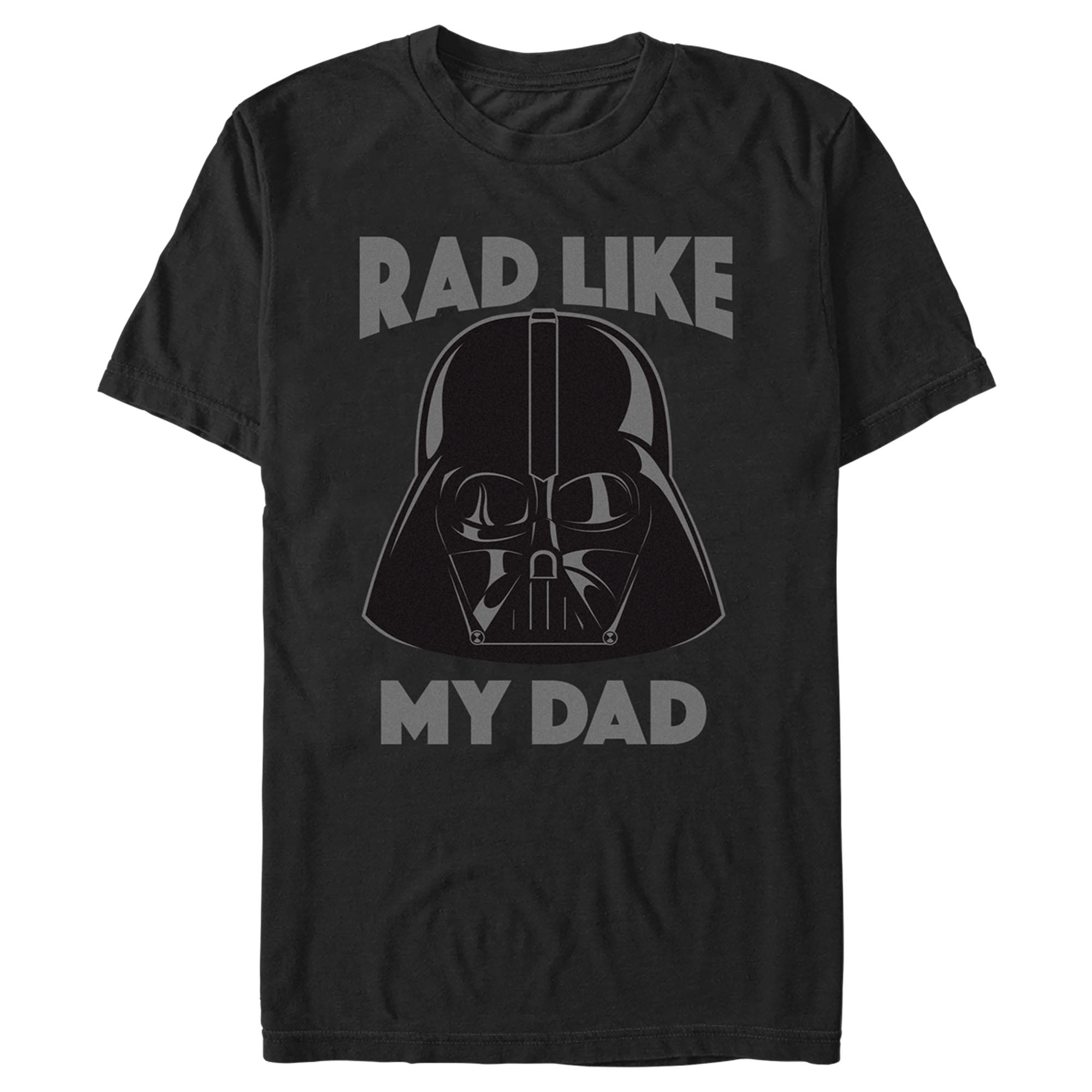 Star Wars T-Shirt Darth Vader Who's Your Daddy Short Sleeve Black Crew  Adult XXL