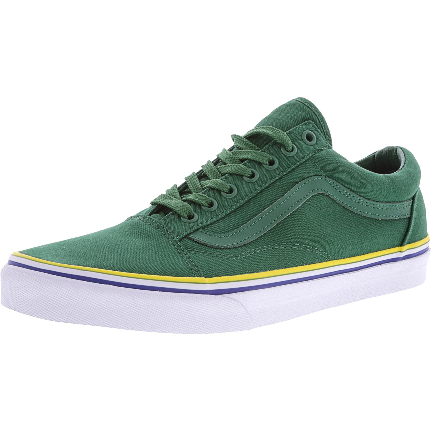 green and gold vans
