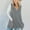 Gray, variant on ClodeEU Women's Knit V Neck Sleeveless Tank Top with Pockets,Solid Color Casual Loose Fit Sweater Vest Green,Womens Plus M