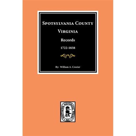 Pre-Owned Spotsylvania County, Virginia Records. (Paperback)