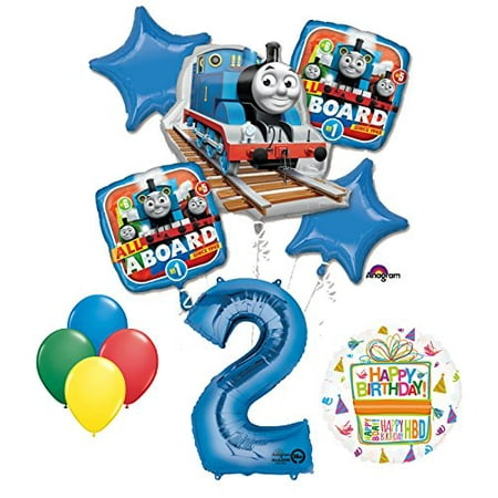 The Ultimate Thomas the Train Engine 2nd Birthday Party Supplies
