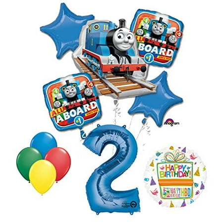 The Ultimate Thomas The Train Engine 2nd Birthday Party Supplies