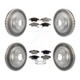 thumbnail image 1 of Transit Auto Front Rear Coated Disc Brake Rotors and Semi-Metallic Pads Kit for Car Mercedes-Benz C300 C350 E350 KGF-101080, 1 of 11