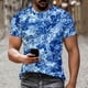 thumbnail image 1 of Ceisia Men's Slim Fit Blue Pixelated Camouflage Print Crew Neck Short Sleeve Casual T-Shirt Gifts, 1 of 9