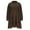 Brown, variant on Womens Oversized Sweatshirt Dress Long Sleeve Crewneck Pullover Tops Sweatshirts Mini Dress